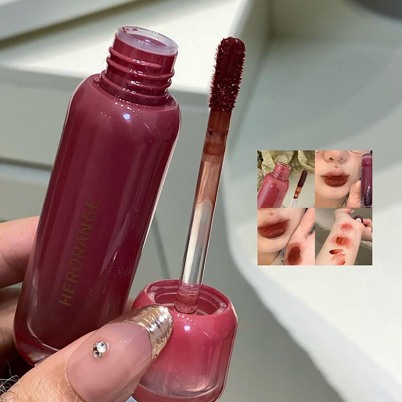 Lip Tint Korean - ملمع شفاه هيرورانج بتأثير المرآة، أحمر
