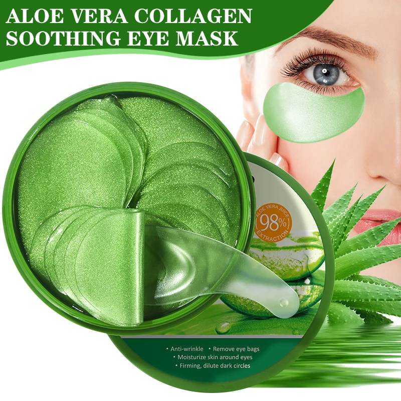 Sheet Mask Collagen - 60 قطعة الألوة فيرا الكولاجين قناع
