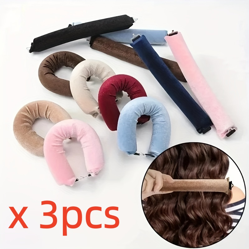 Sleeping Pack Overnight - 3 قطع/عبوة أداة تجعيد الشعر بدون