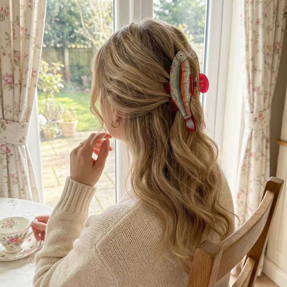 Korean Lifestyle & Kids Boutique Photos - مشبك شعر على شكل حيوانات بحرية