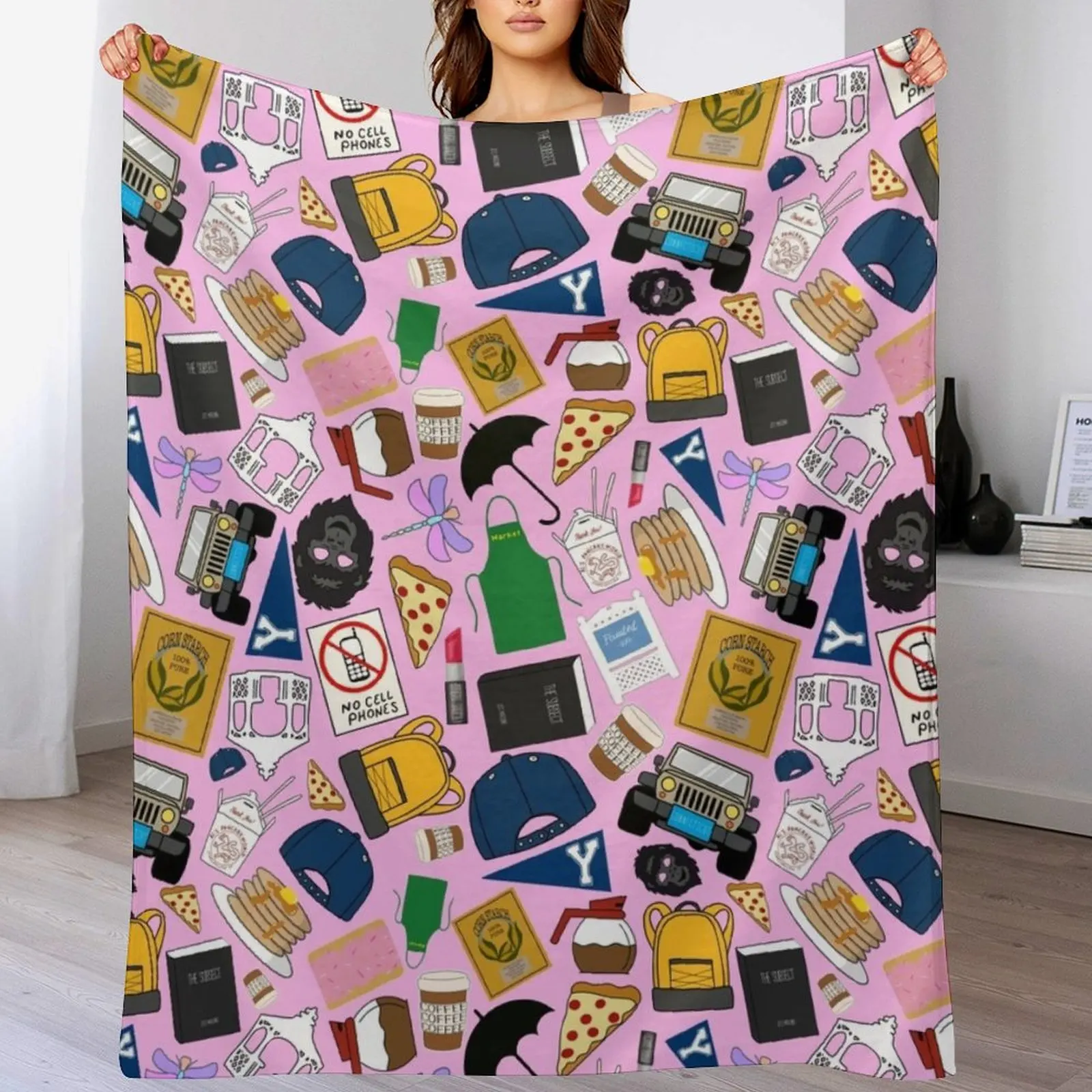 Sleeping Pack Overnight - بطانية ناعمة للنوم الليلي بتصميم مروحي