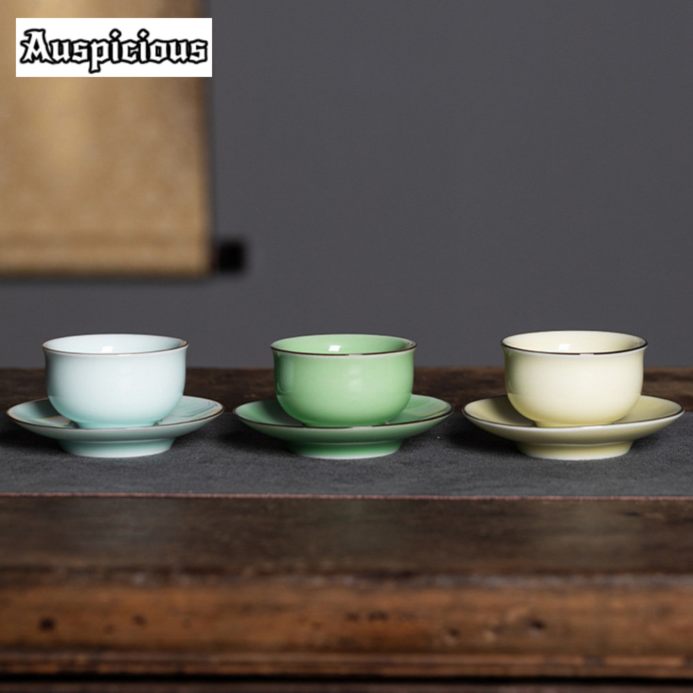 Celadon Ceramic Cup - فنجان شاي لونغتشوان سيلادون ، وعاء