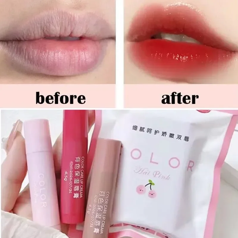 Lip Tint Korean - أحمر الشفاه لطيف أحمر اللون العناية