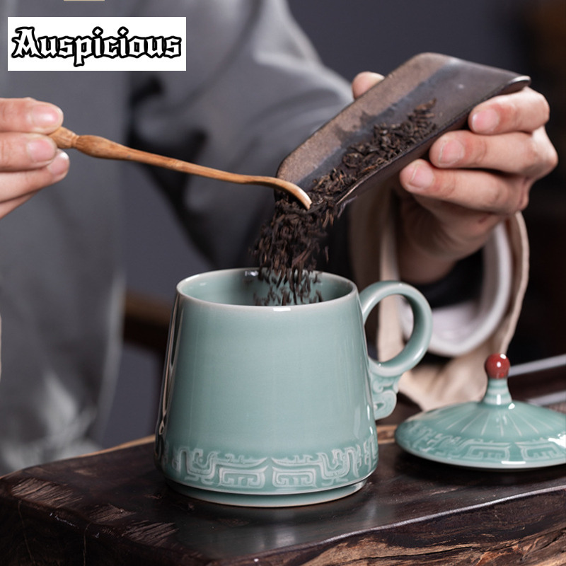 395 مللي Longquan Celadon البر - مراجعة Celadon Ceramic Cup وسعره