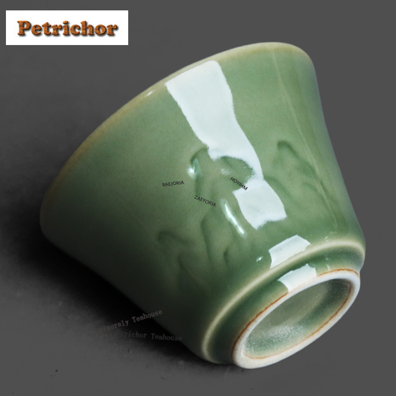 طقم أكواب شاي سيلادون يوي كيلن - مراجعة Celadon Ceramic Cup وسعره