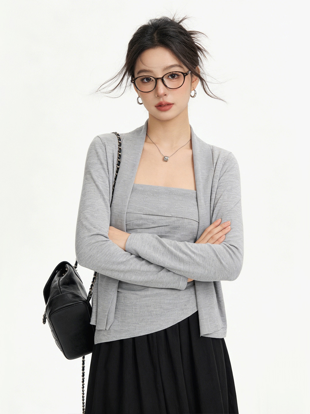 طقم كارديجان قصير محبوك من قطع - مراجعة Korean Lifestyle & Kids Boutique Photos وسعره