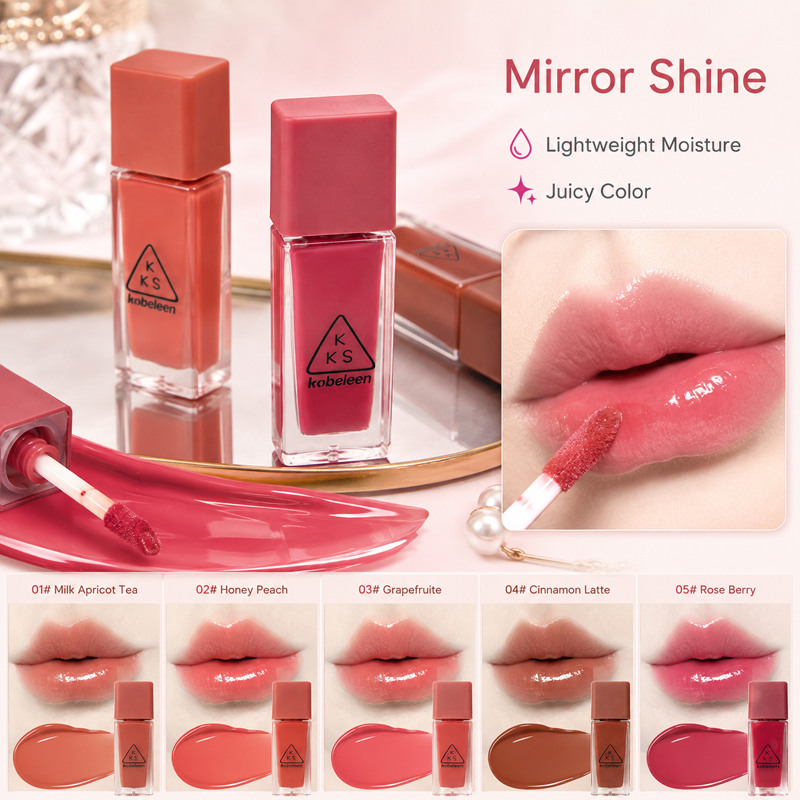 ملمع شفاه كوري بتأثير زجاجي، 5 - مراجعة Lip Tint Korean وسعره