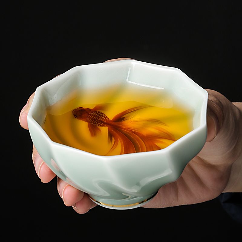 الإبداعية سيلادون فناجين الشاي - مراجعة Celadon Ceramic Cup وسعره