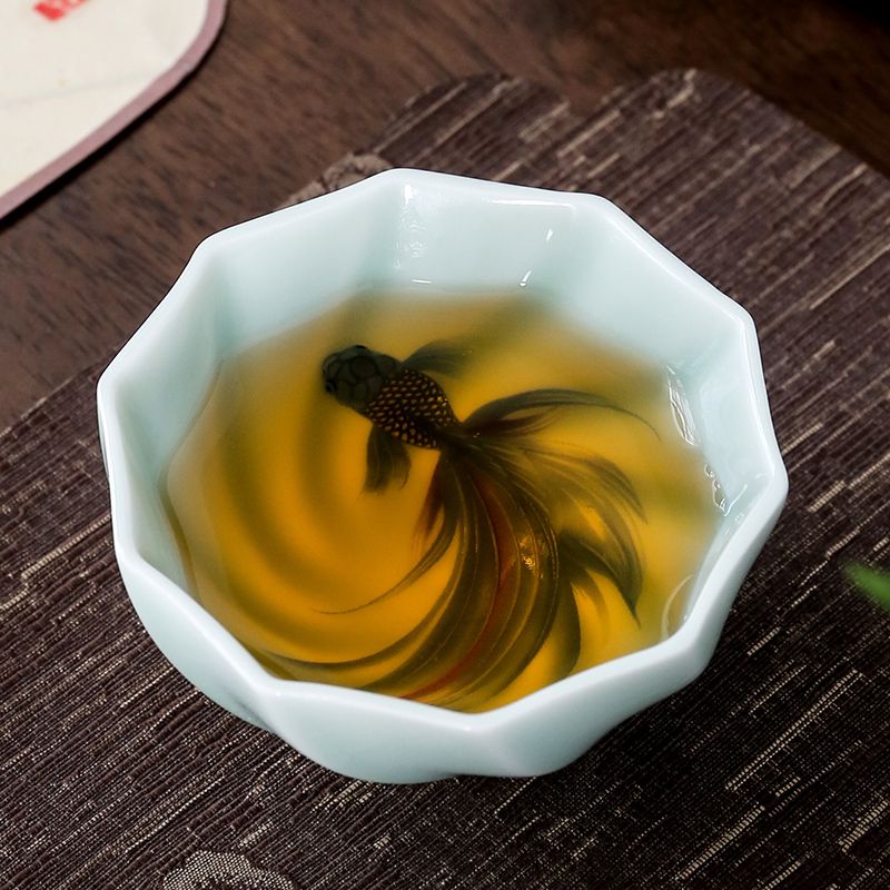 الإبداعية سيلادون فناجين الشاي - مراجعة Celadon Ceramic Cup وسعره