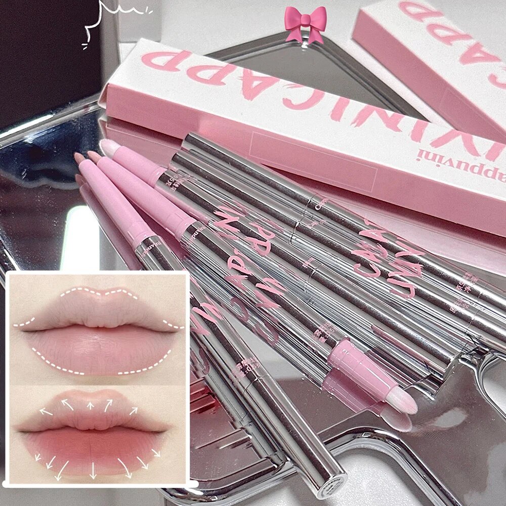 بطانة شفاه كابويني عارية مع فر - مراجعة Lip Tint Korean وسعره